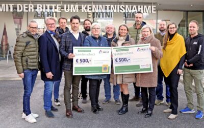 Spenden statt Wichteln: IZ-Team übergibt 1.000 € an wohltätige Vereine