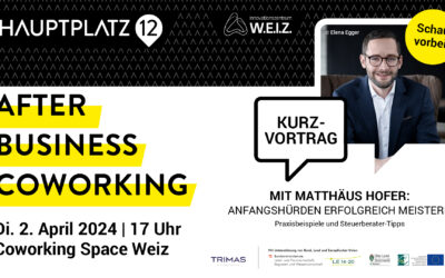 Einladung: After Business Coworking mit Matthäus Hofer