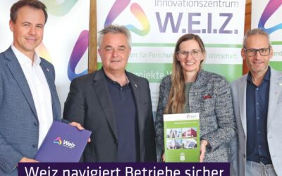 Innovationszentrum W.E.I.Z. als“One-Stop-Shop“ für Förderansuchen mit bester Beratung