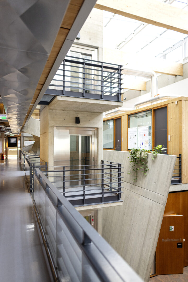 Barrierefrei und offen präsentiert sich das Innovationszentrum W.E.I.Z.