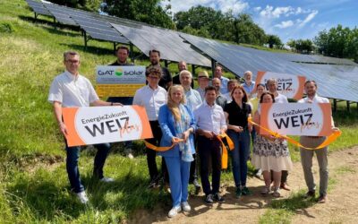 „Let the sun shine“ – Agri-PV-Anlage am Kleeberg in Betrieb